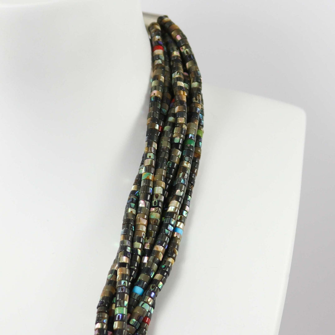 Multi-Stone Bead Necklace