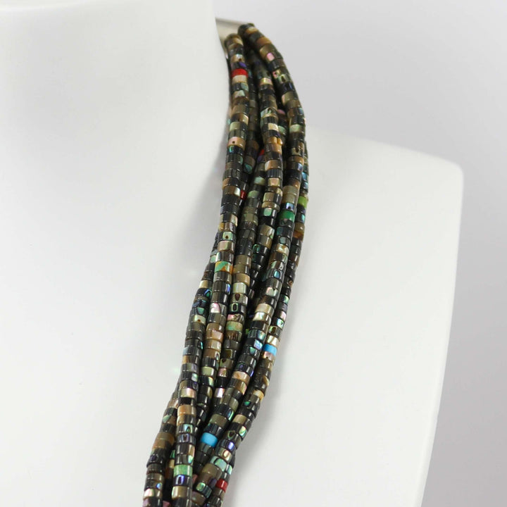 Multi-Stone Bead Necklace