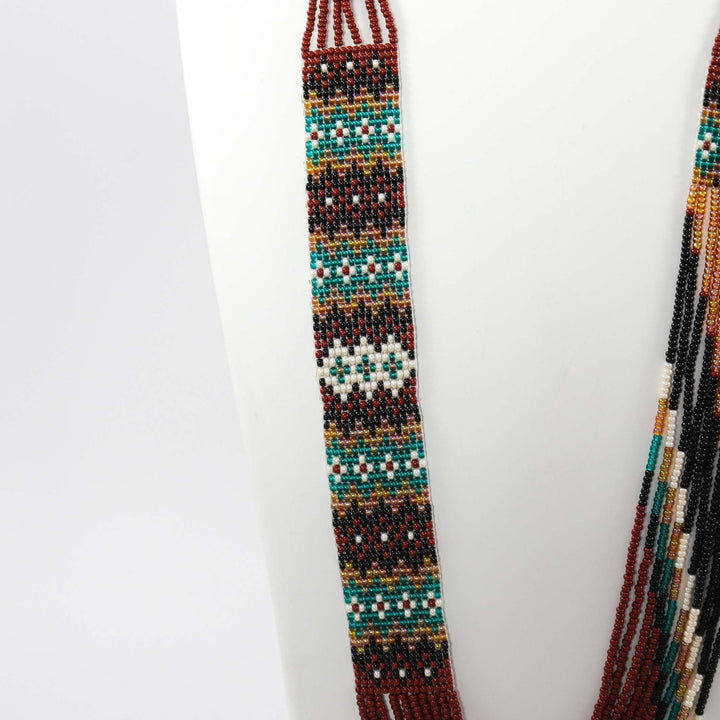 Bead Necklace and Earring Set