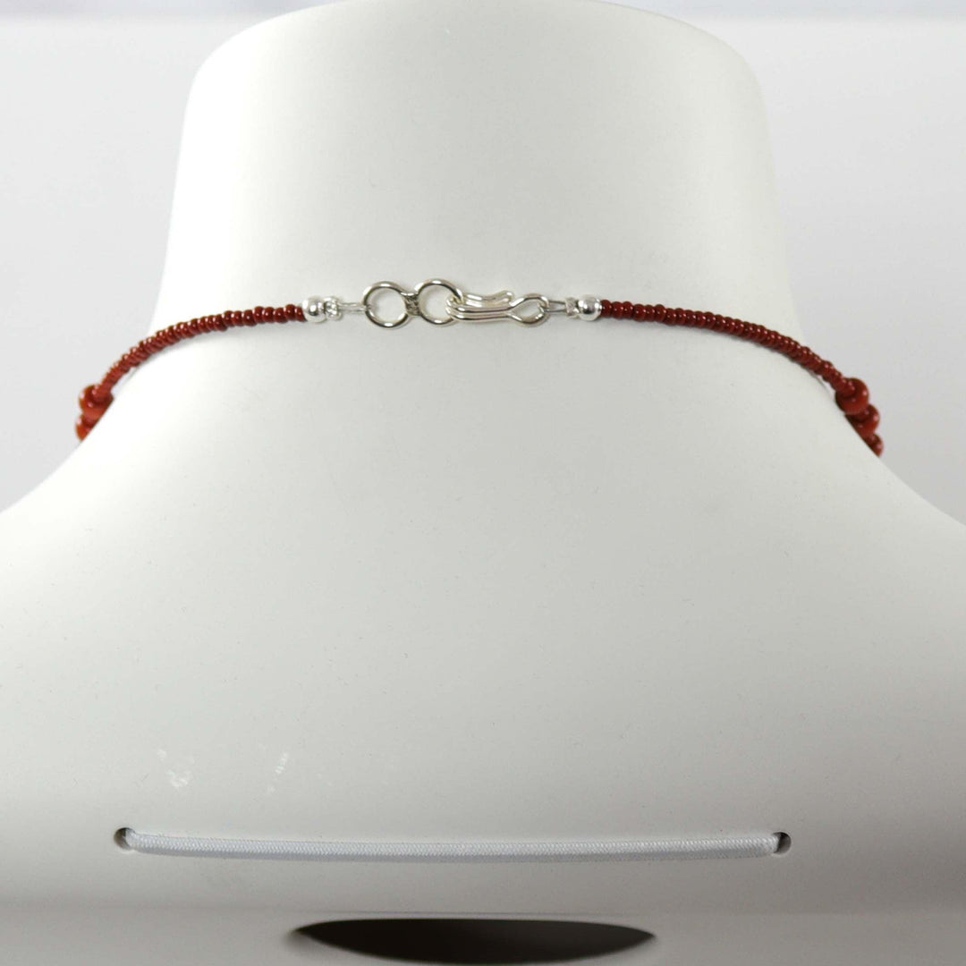 Beaded Necklace and Earring Set