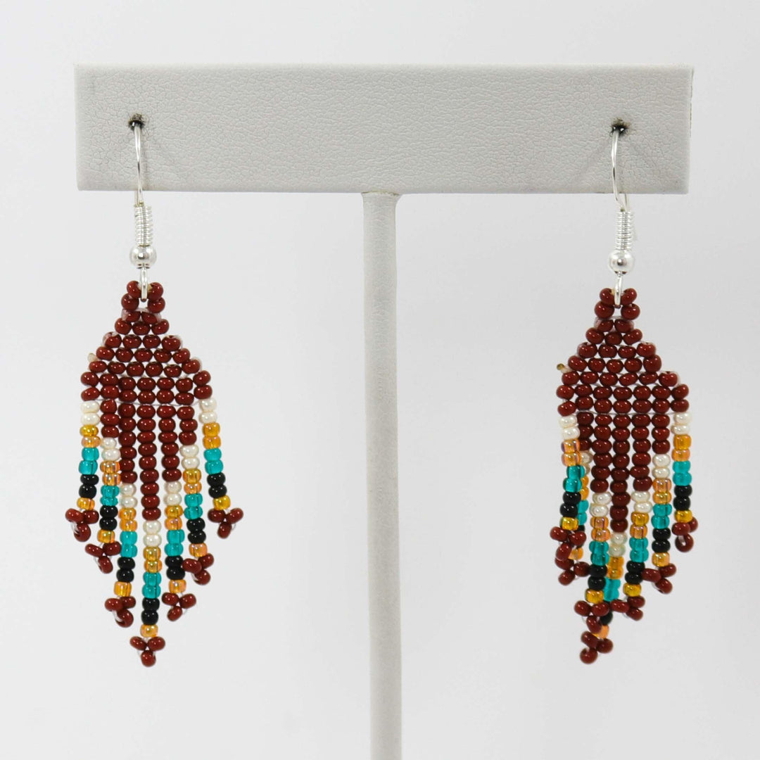 Beaded Necklace and Earring Set