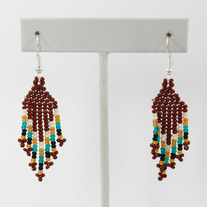 Beaded Necklace and Earring Set