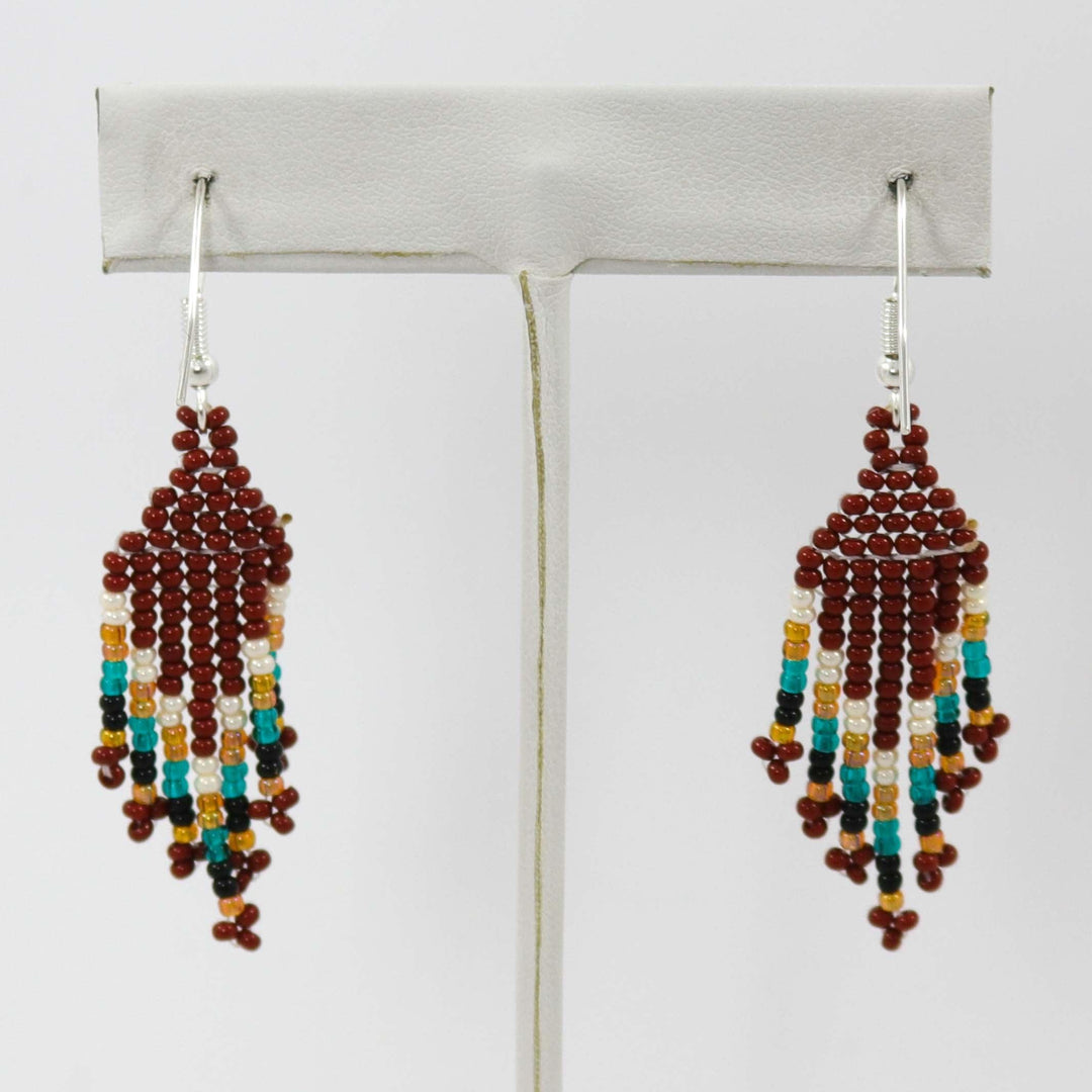 Beaded Necklace and Earring Set