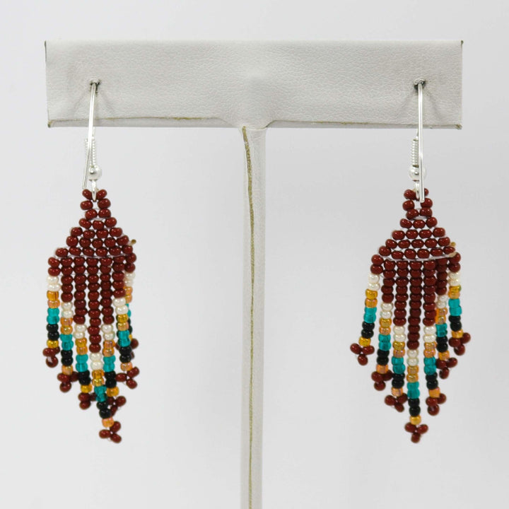 Beaded Necklace and Earring Set