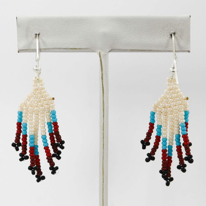 Beaded Necklace and Earring Set