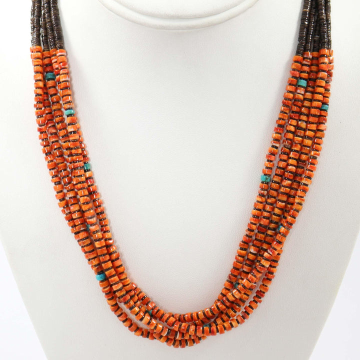Multi-Stone Bead Necklace
