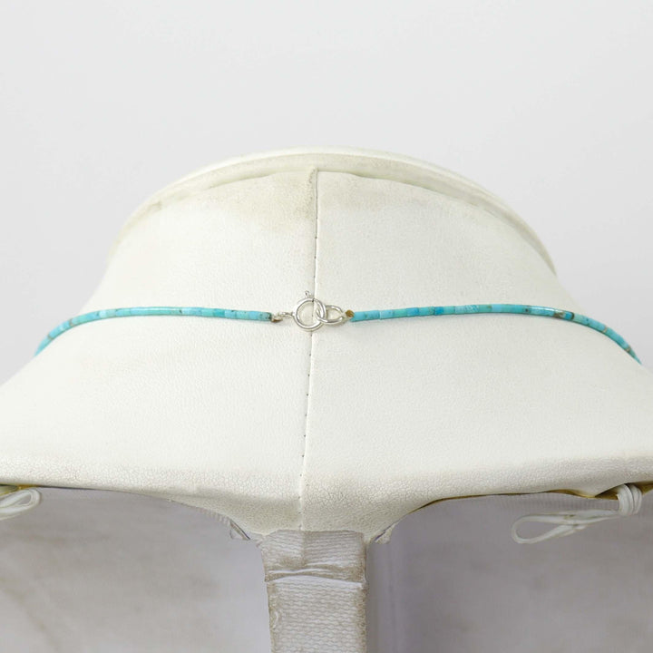 Kingman Turquoise Heishi Necklace