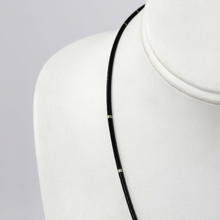 Jet Heishi Necklace