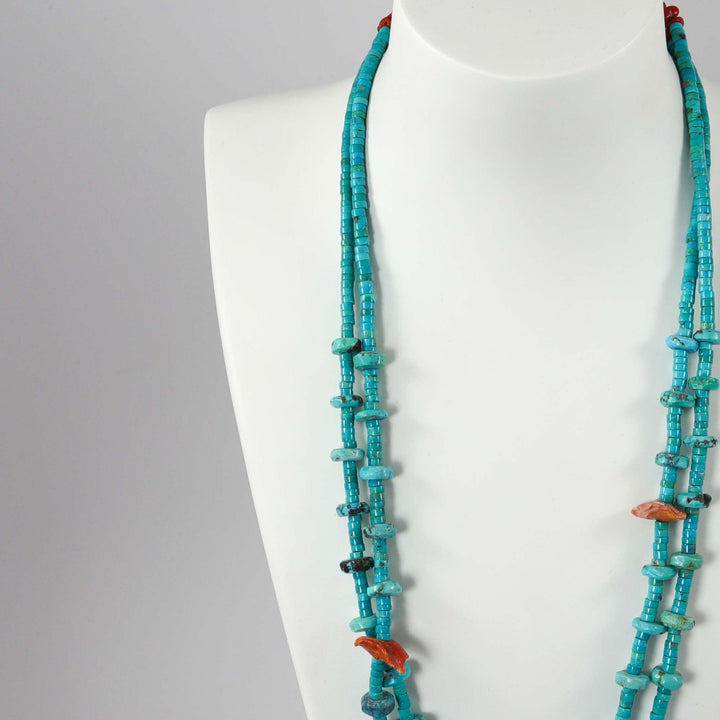 1980s Turquoise Jacla Necklace