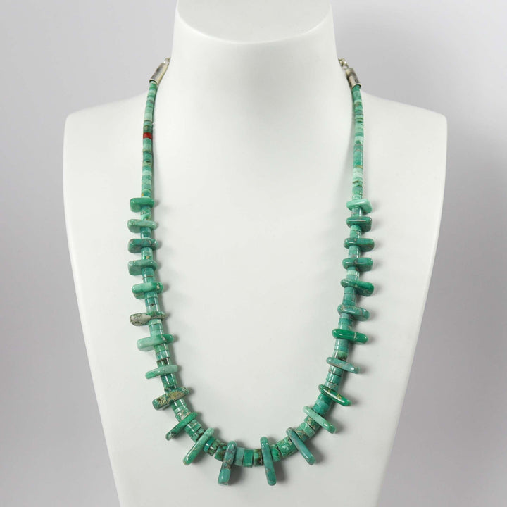 Broken Arrow Variscite Necklace