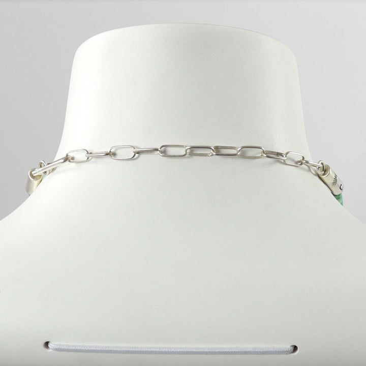 Broken Arrow Variscite Necklace
