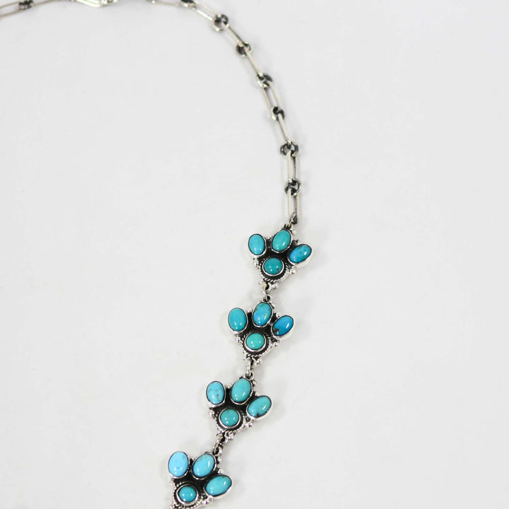 Turquoise Squash Blossom Necklace