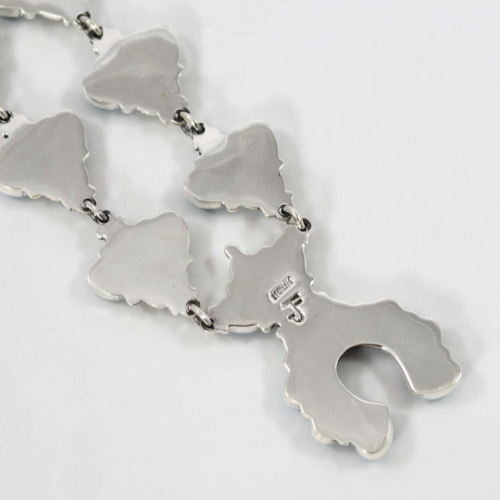 Turquoise Squash Blossom Necklace