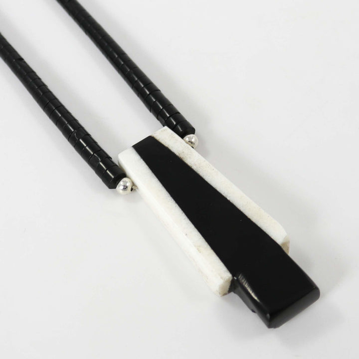 Jet and Marble Necklace