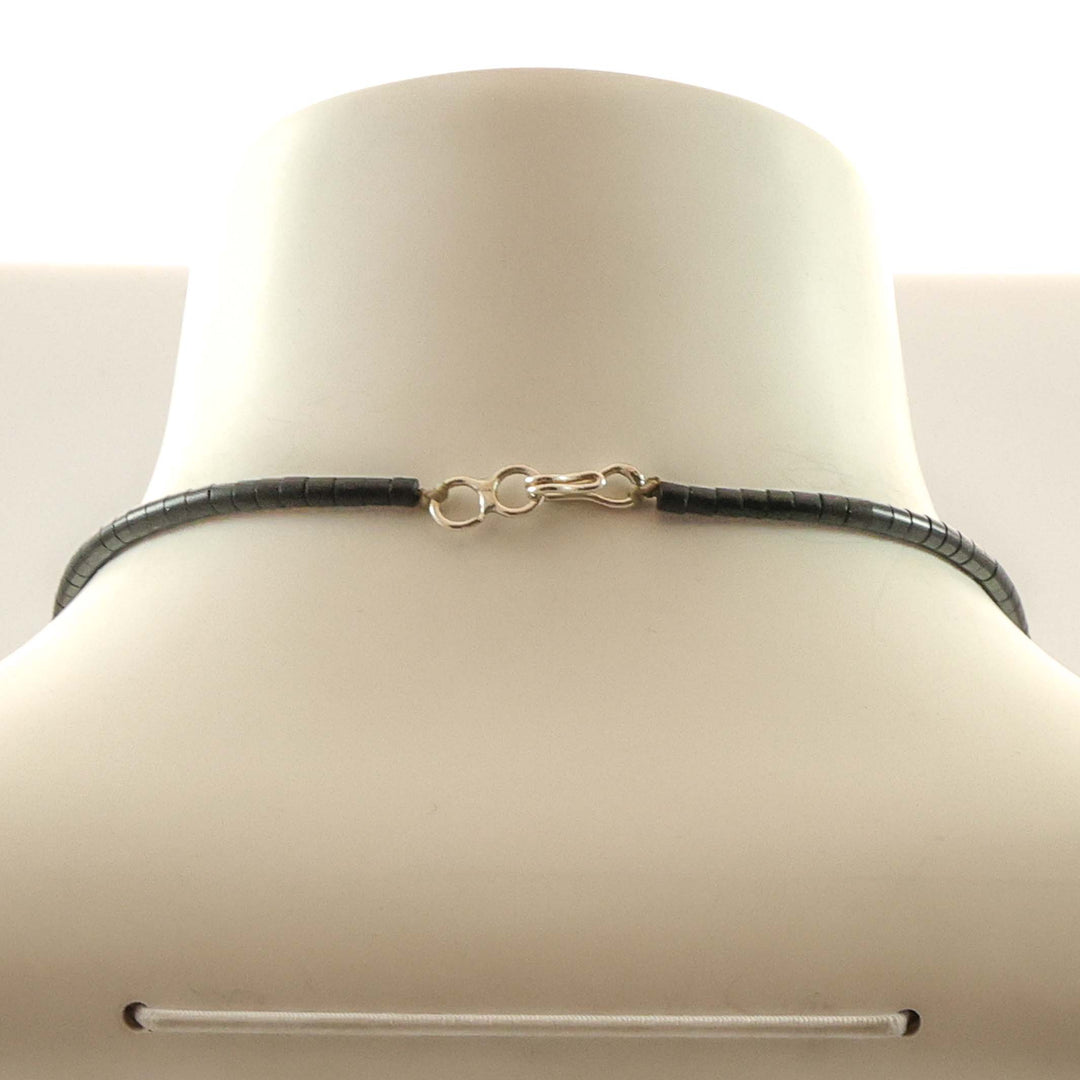 Jet and Marble Necklace