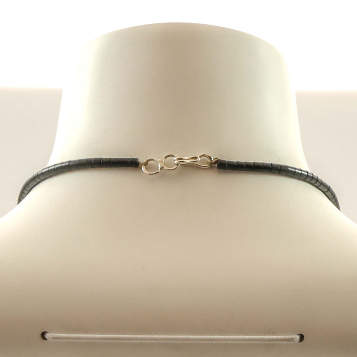 Jet and Marble Necklace