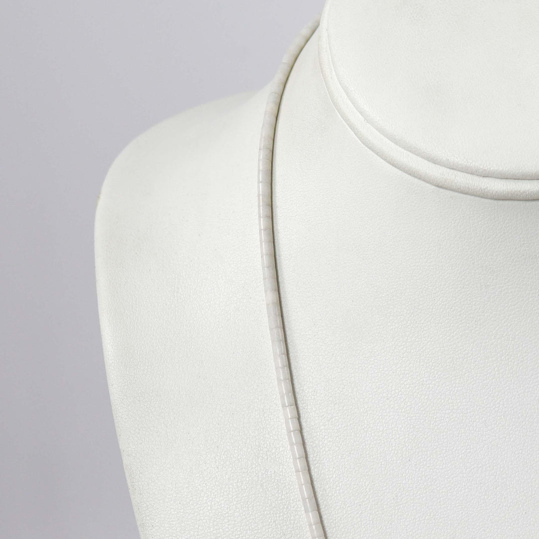 Marble and Turquoise Necklace