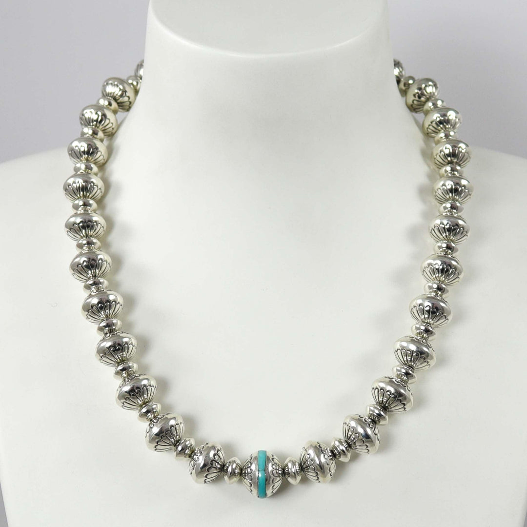 Turquoise Navajo Pearl Necklace