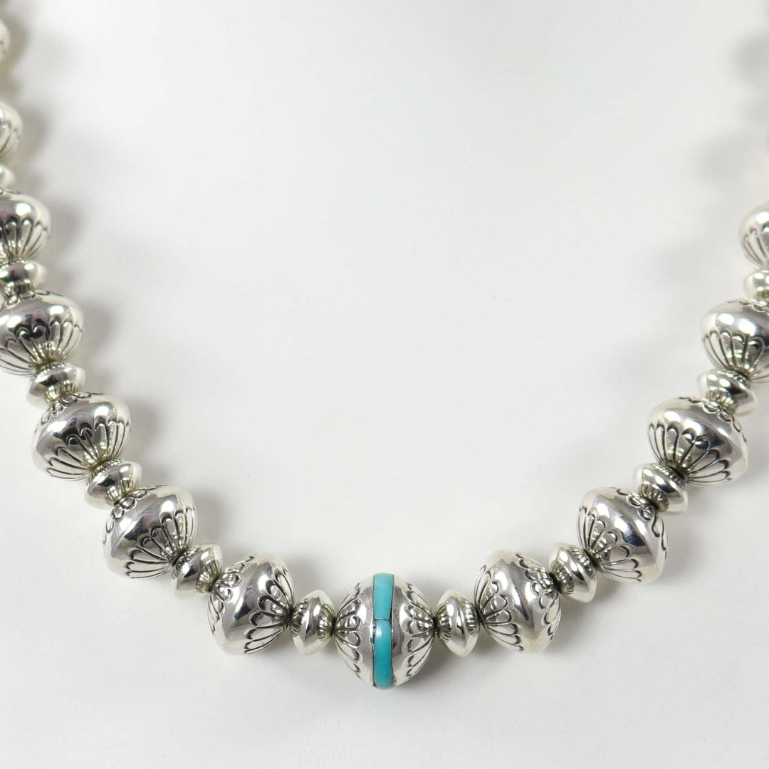 Turquoise Navajo Pearl Necklace