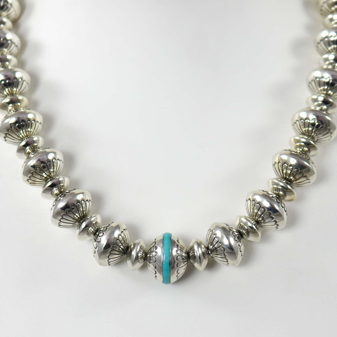 Turquoise Navajo Pearl Necklace