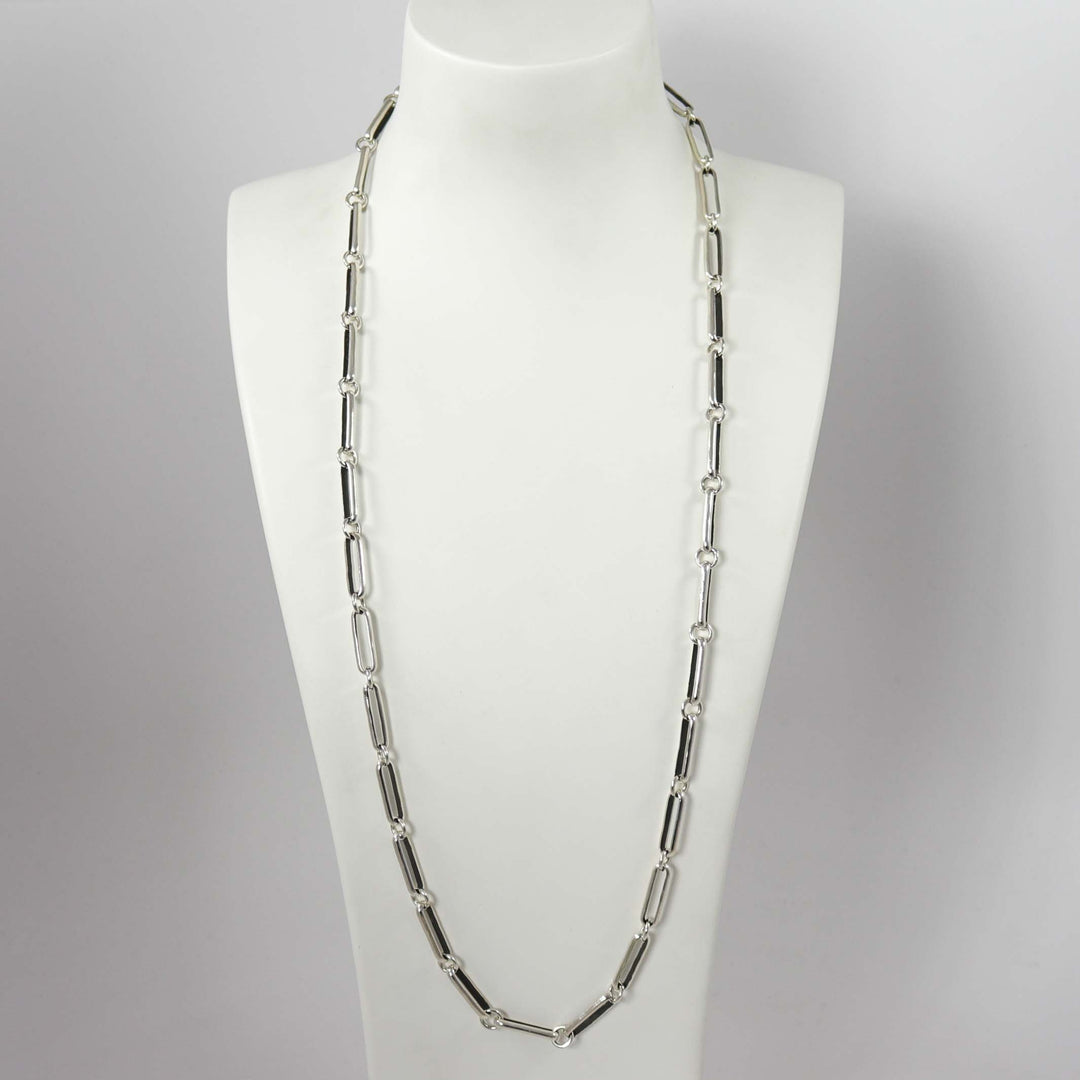 Silver Link Necklace