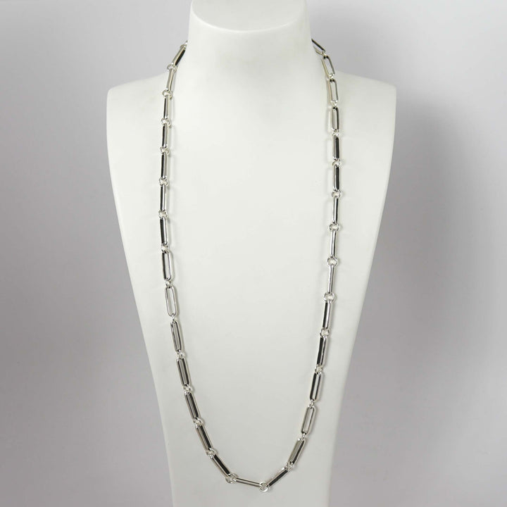 Silver Link Necklace