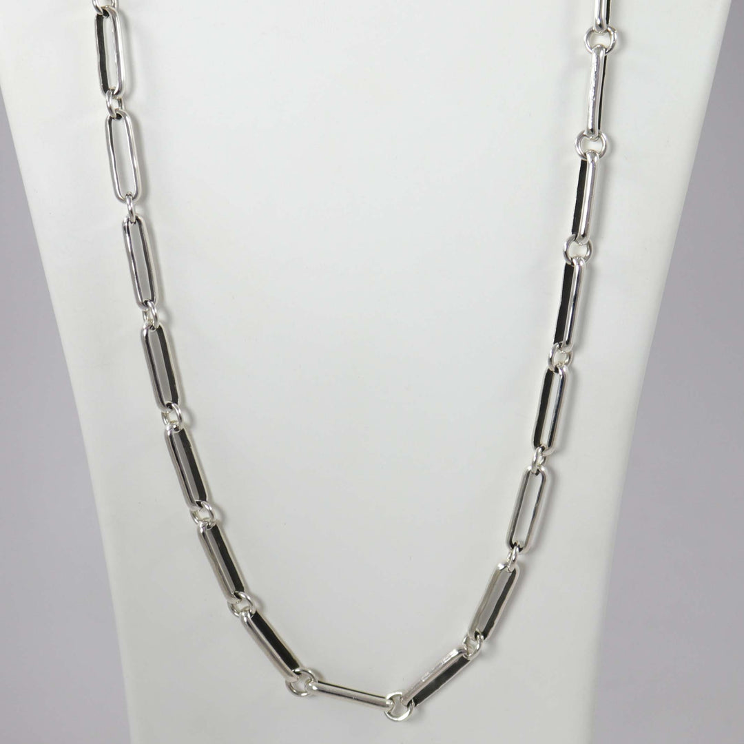 Silver Link Necklace