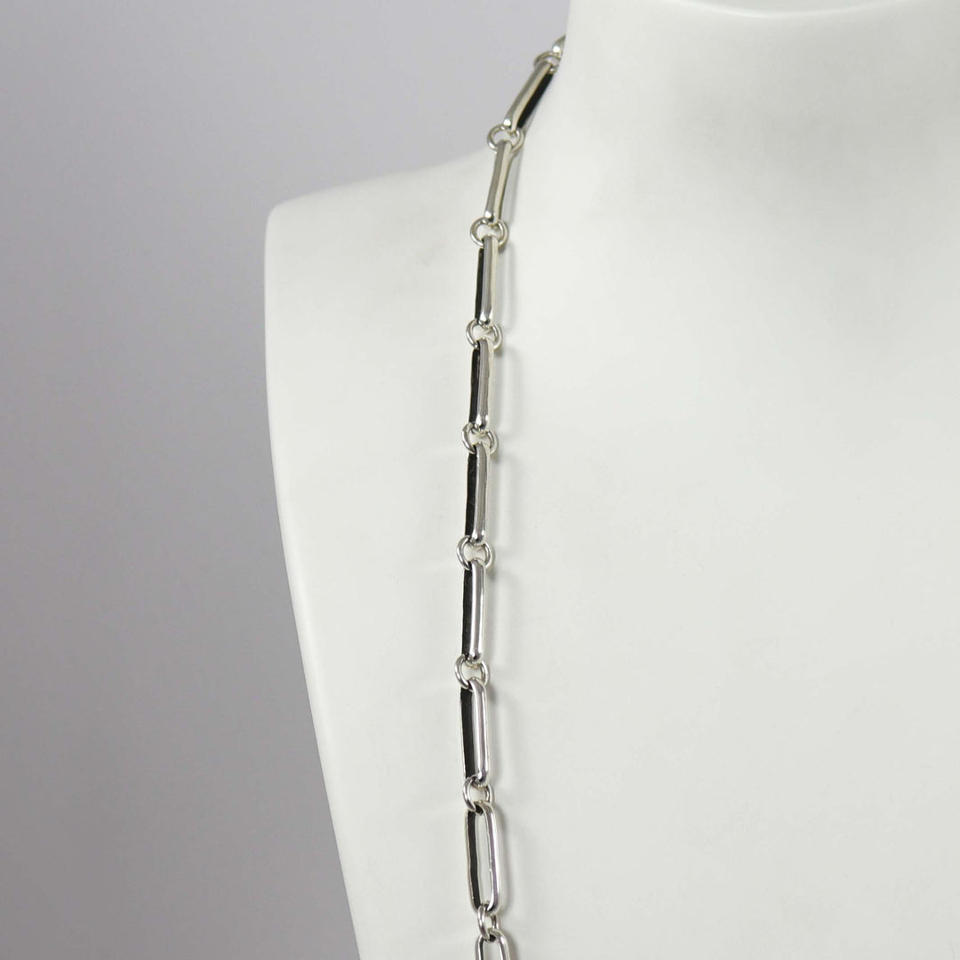 Silver Link Necklace