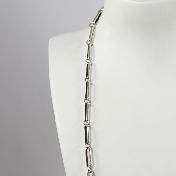 Silver Link Necklace