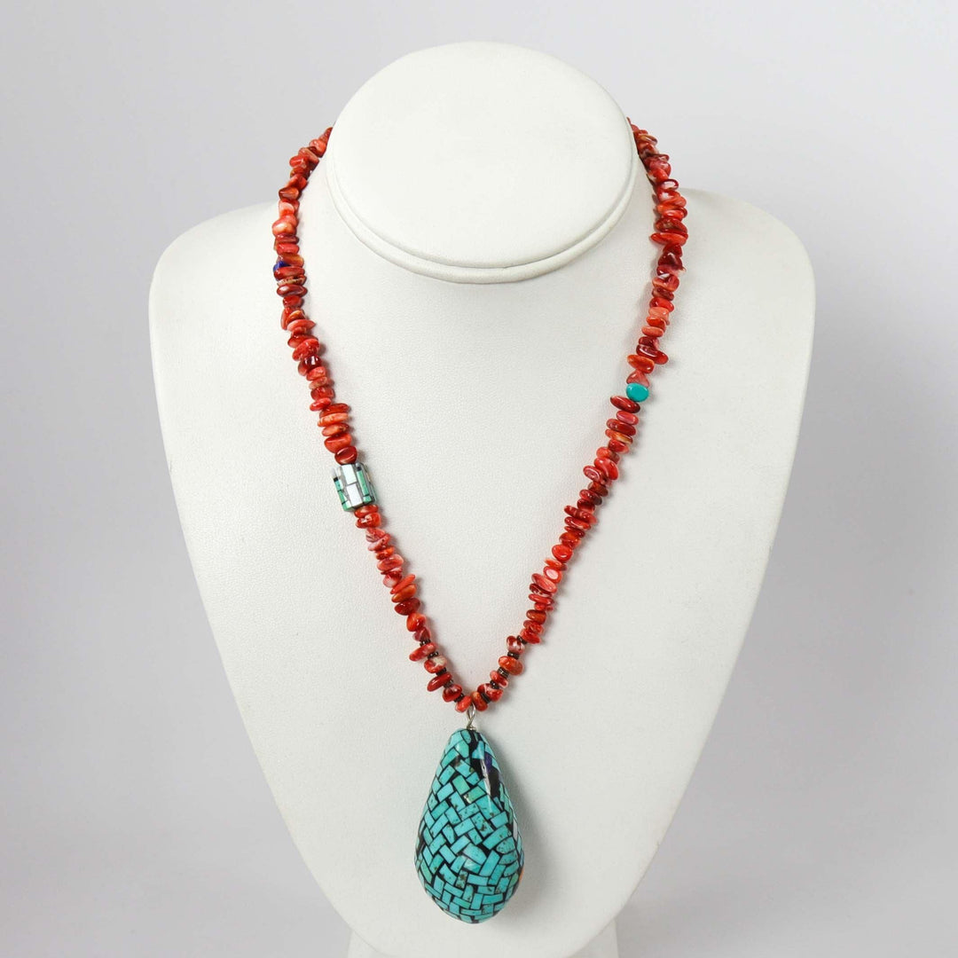 Inlay Shell Necklace