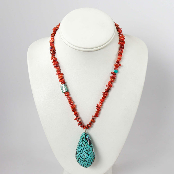 Inlay Shell Necklace