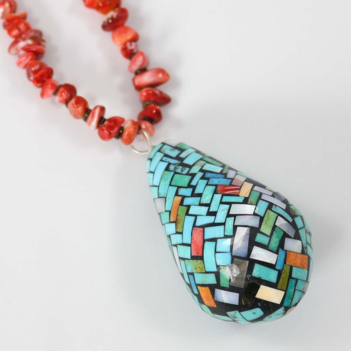 Inlay Shell Necklace