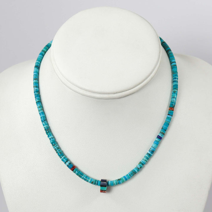 Turquoise Bead Necklace