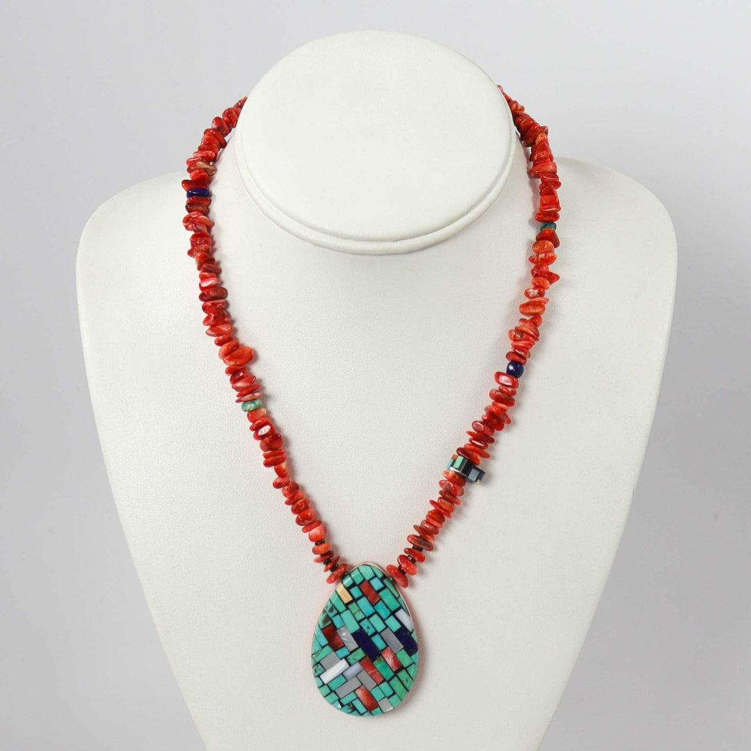 Inlay Shell Necklace