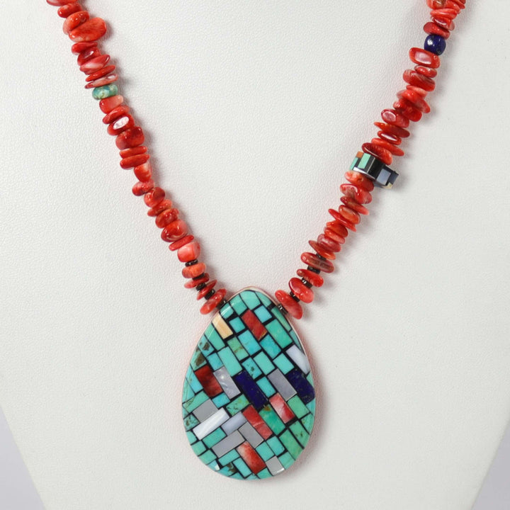 Inlay Shell Necklace