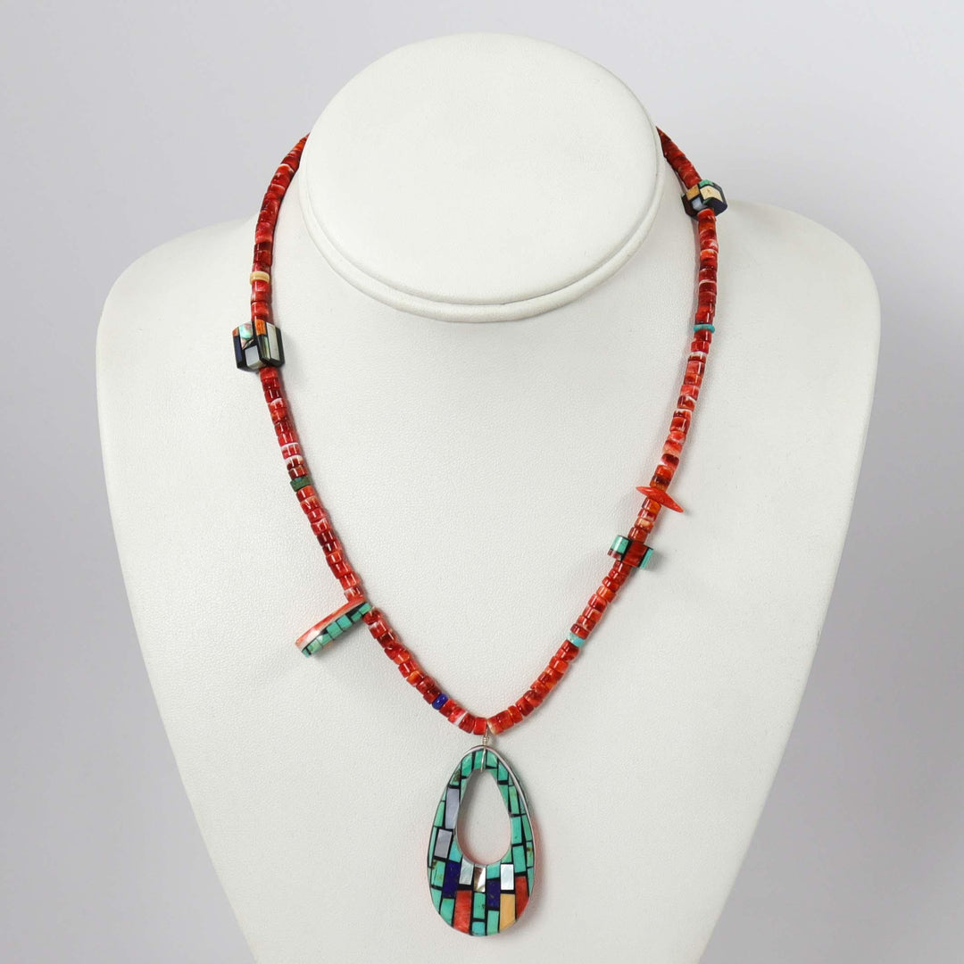 Inlay Shell Necklace