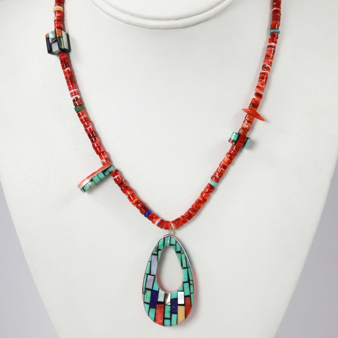 Inlay Shell Necklace