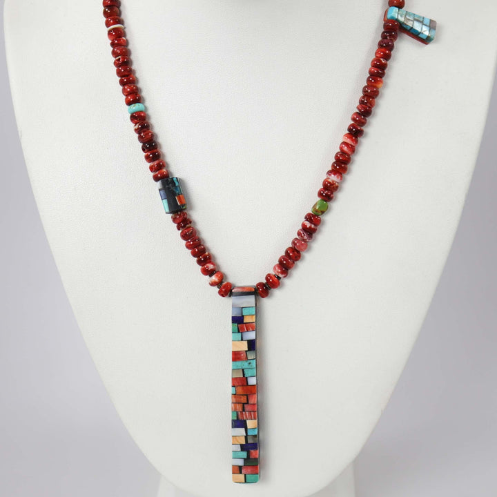 Inlay Shell Necklace