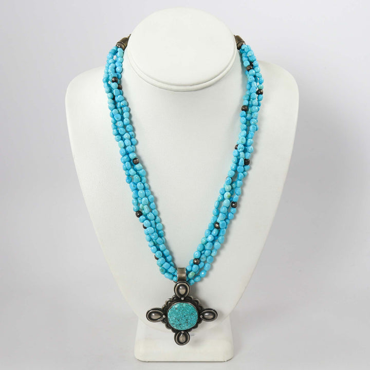 Turquoise Necklace and Pendant