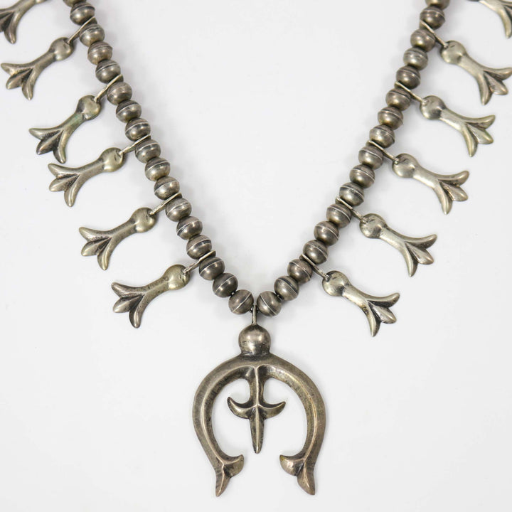 1960s Fleur-de-lis Squash Blossom