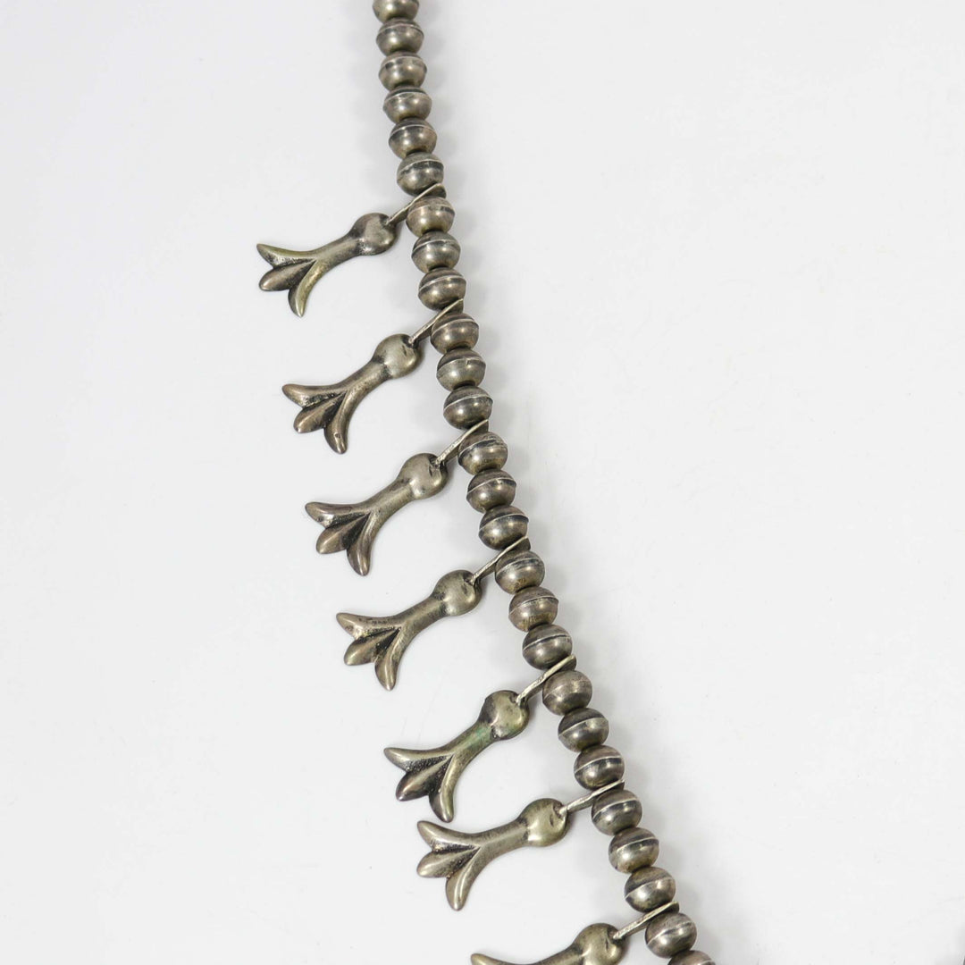 1960s Fleur-de-lis Squash Blossom