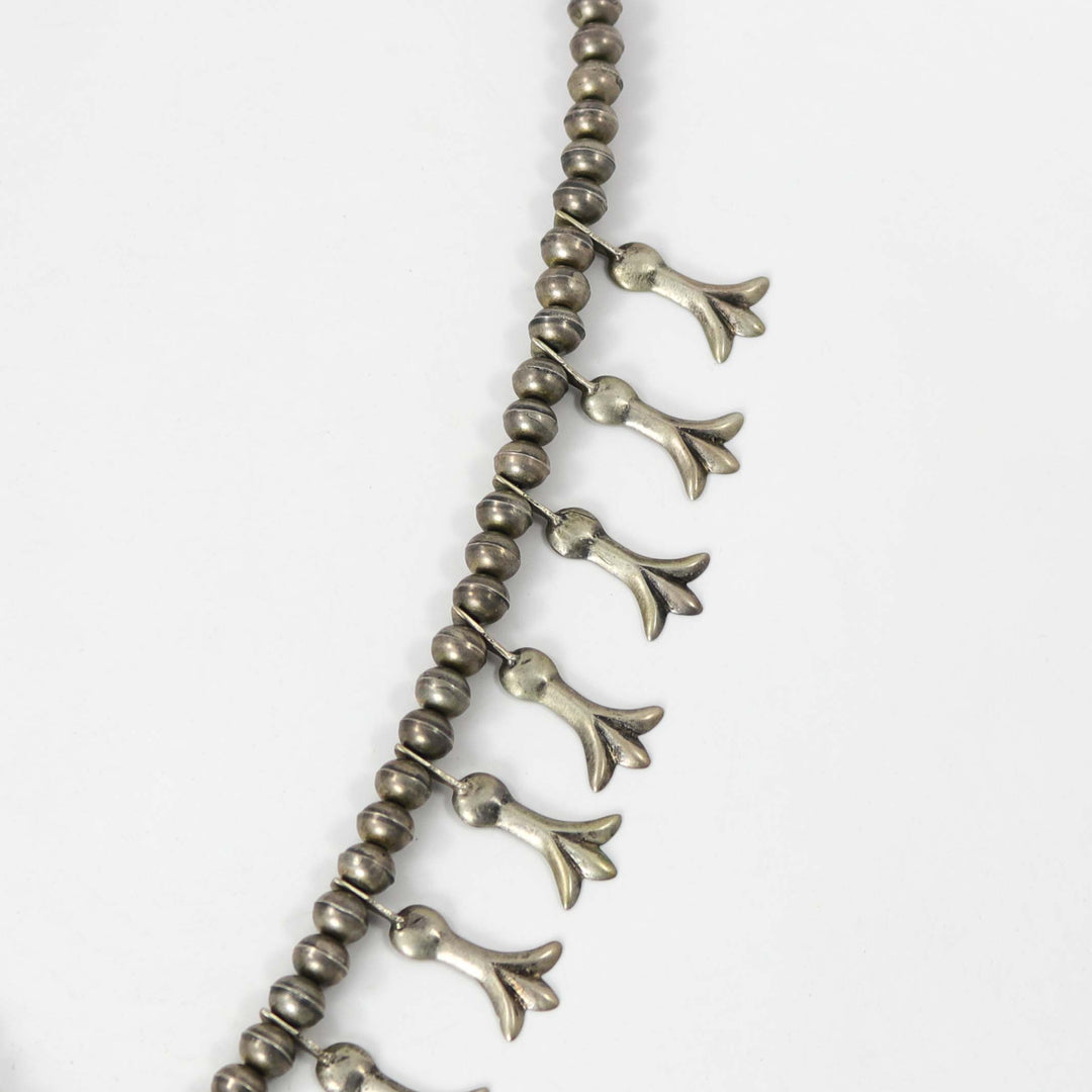 1960s Fleur-de-lis Squash Blossom