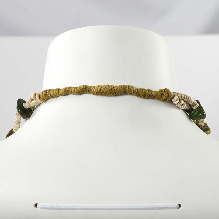 1930s Turquoise Tab Necklace