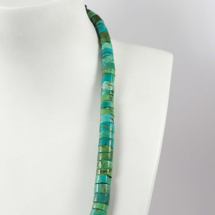 1980s Turquoise Bead Necklace