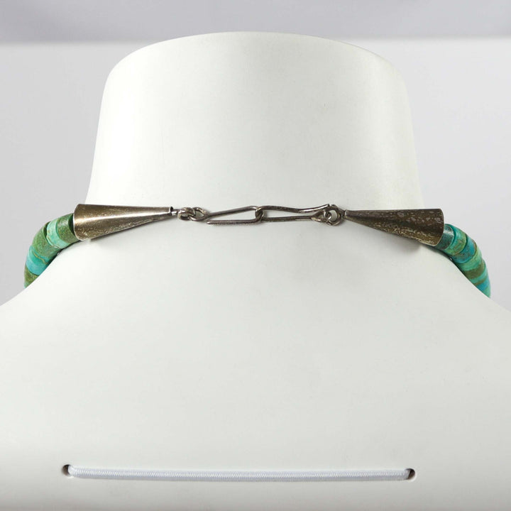 1980s Turquoise Bead Necklace