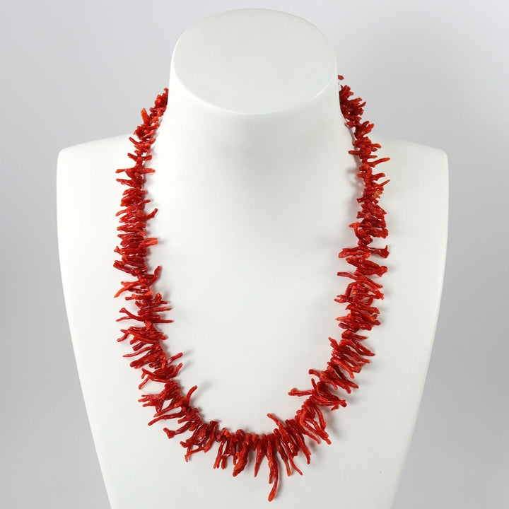 1970s Branch Coral Necklace