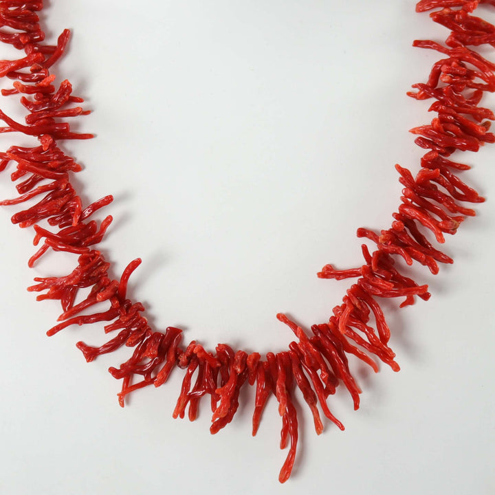1970s Branch Coral Necklace
