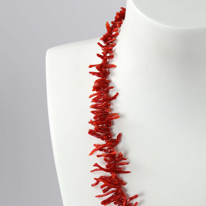 1970s Branch Coral Necklace