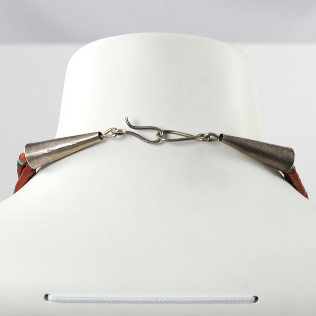 Pipestone and Turquoise Necklace