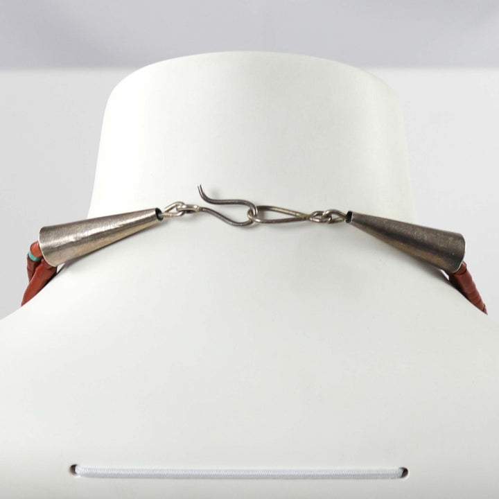 Pipestone and Turquoise Necklace